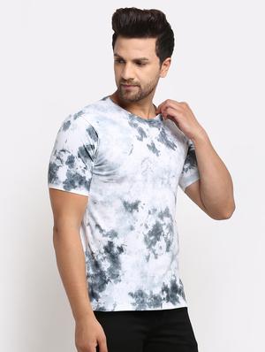 grey tie & dye print t-shirt - 17927184 - Standard Image - 2