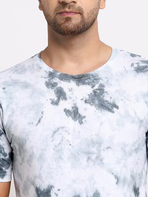 grey tie & dye print t-shirt - 17927184 - Standard Image - 5