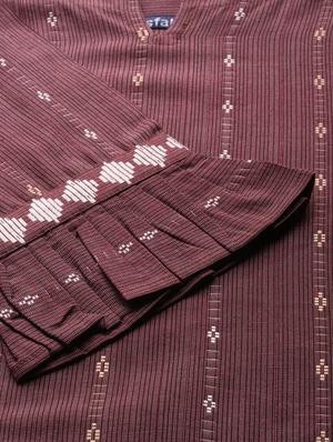 self design unstitched suit - 17927239 - Standard Image - 5