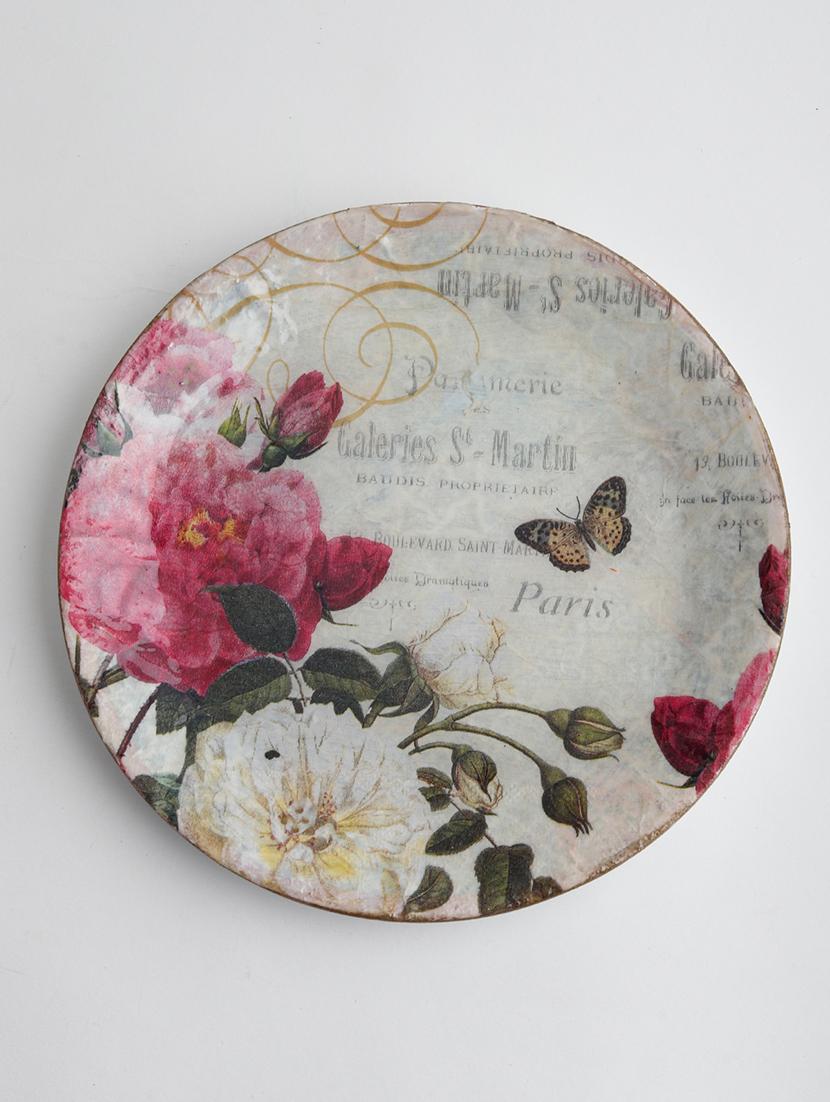 odette romantic paris wall hanging plate - 17927689 - Zoom Image - 2
