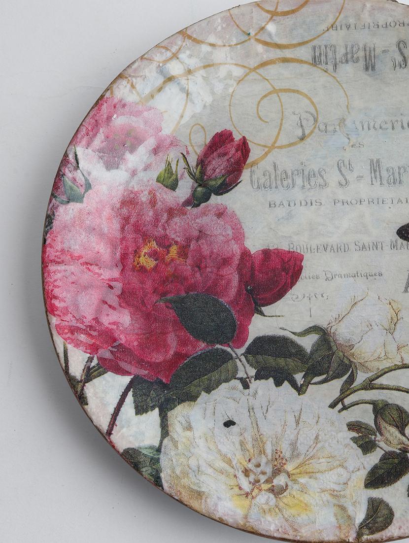 odette romantic paris wall hanging plate - 17927689 - Zoom Image - 3