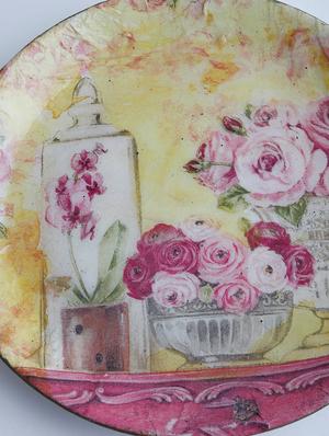 odette yellow victorian wall hanging plate - 17927691 - Standard Image - 3