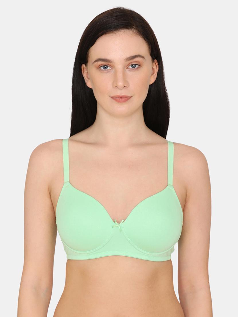 green solid t-shirt bra - 17928223 - Zoom Image - 1