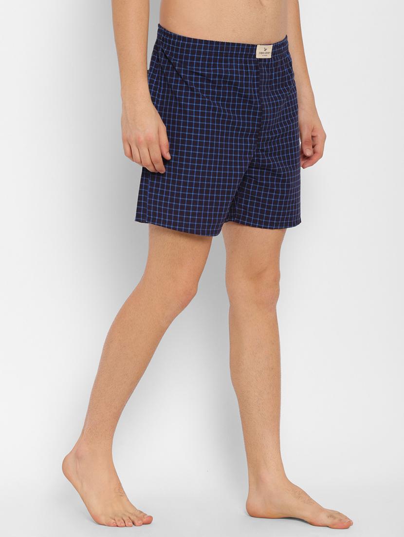 blue checkered boxer - 17928640 - Zoom Image - 2