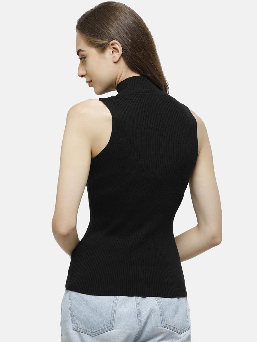 mock neck solid pullover - 17929456 - Zoom Image - 3