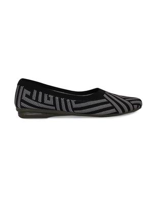 black pu slip on ballerina - 17929529 - Standard Image - 2