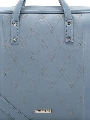 blue leatherette (pu) regular laptop bag - 17930177 - Standard Image - 4