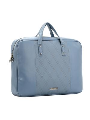blue leatherette (pu) regular laptop bag - 17930177 - Standard Image - 5