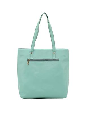 green leatherette (pu) regular handbag - 17930359 - Standard Image - 2