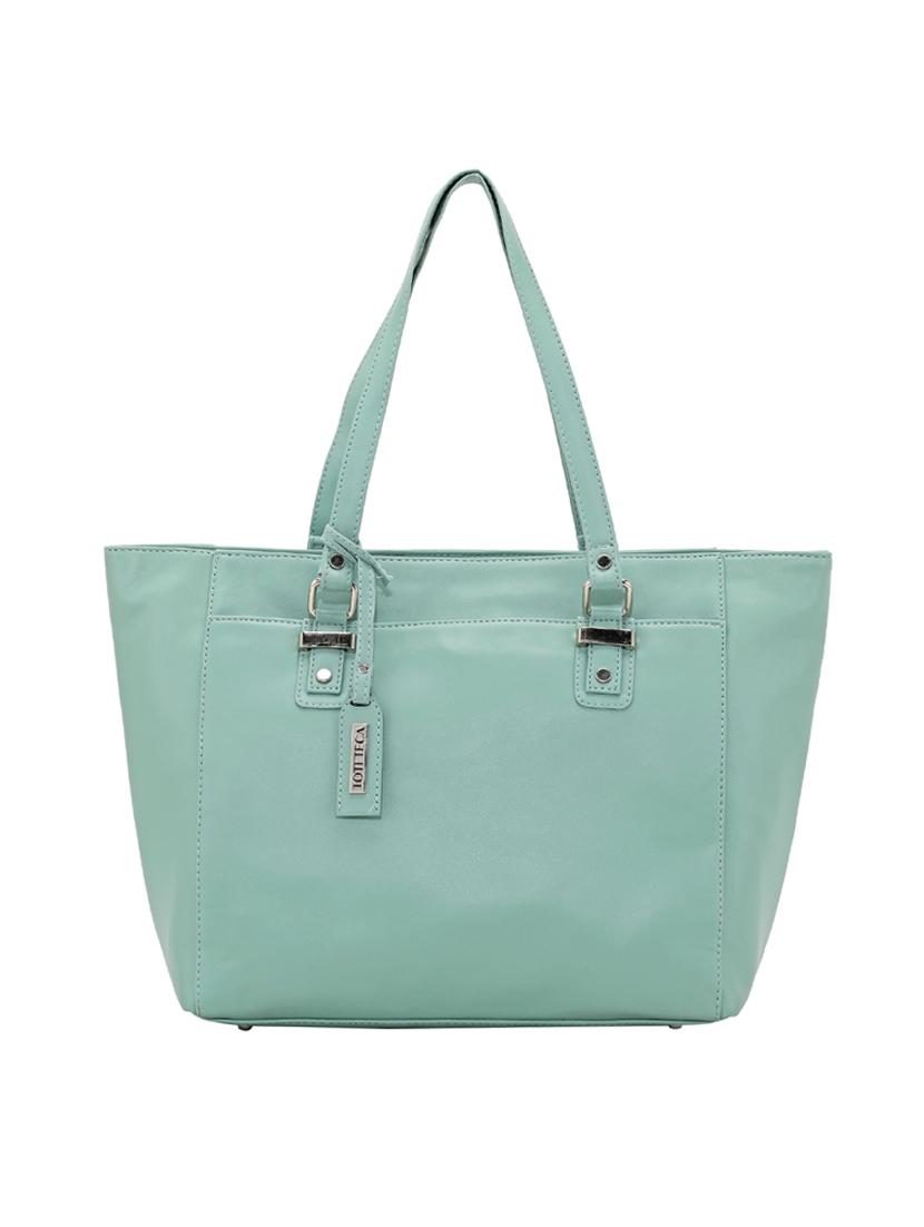 green leatherette (pu) regular handbag - 17930368 - Zoom Image - 1