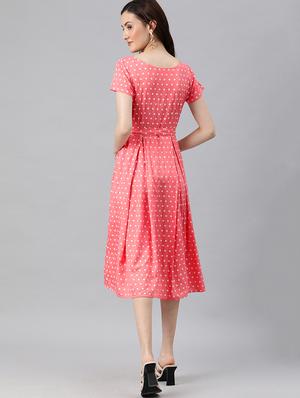 polka dress a-line dress - 17930812 - Standard Image - 3