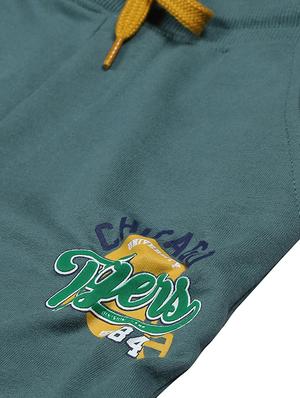 green printed track wear - 17931262 - Standard Image - 3