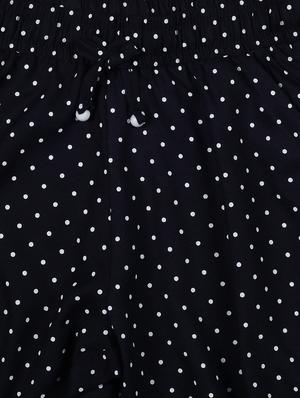 navy blue polka dot trouser - 17931311 - Standard Image - 3