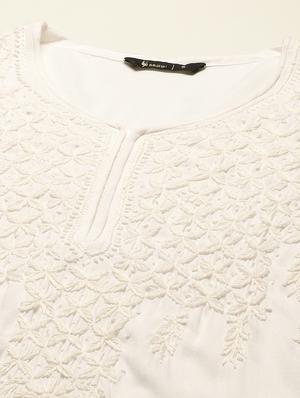 chikankari suit set - 17932987 - Standard Image - 5