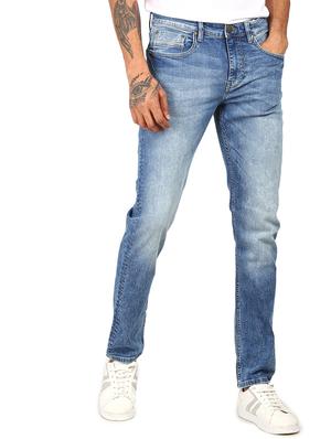 blue solid washed jean - 17933951 - Standard Image - 2