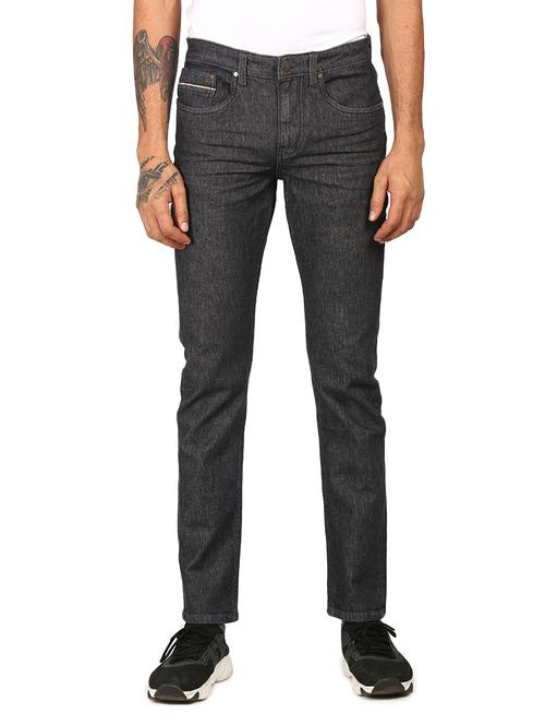 black solid washed jean - 17933954 - Standard Image - 1