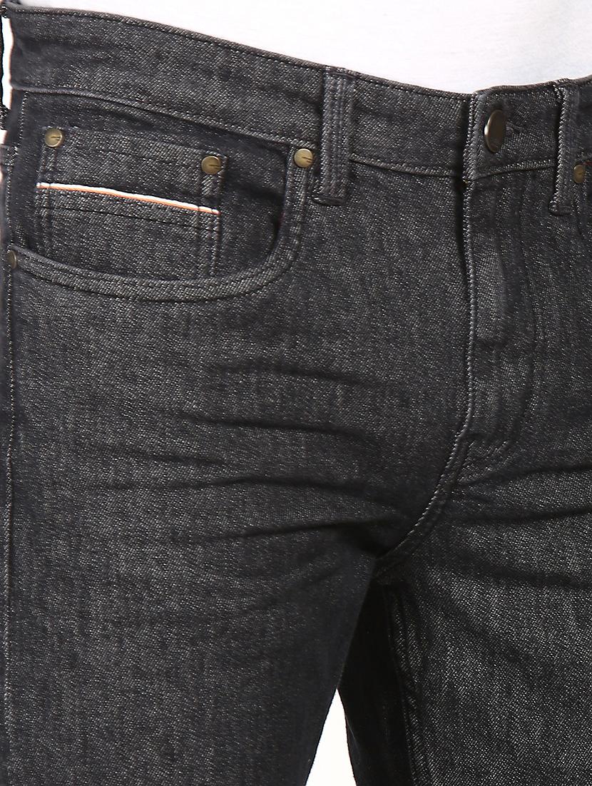 black solid washed jean - 17933954 - Zoom Image - 5