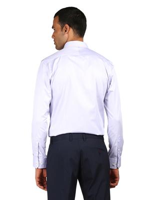 grey solid formal shirt - 17933963 - Standard Image - 2