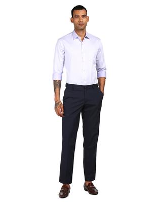 grey solid formal shirt - 17933963 - Standard Image - 4