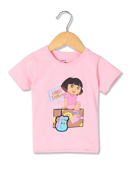 round neck printed tee - 17934418 - Standard Image - 1