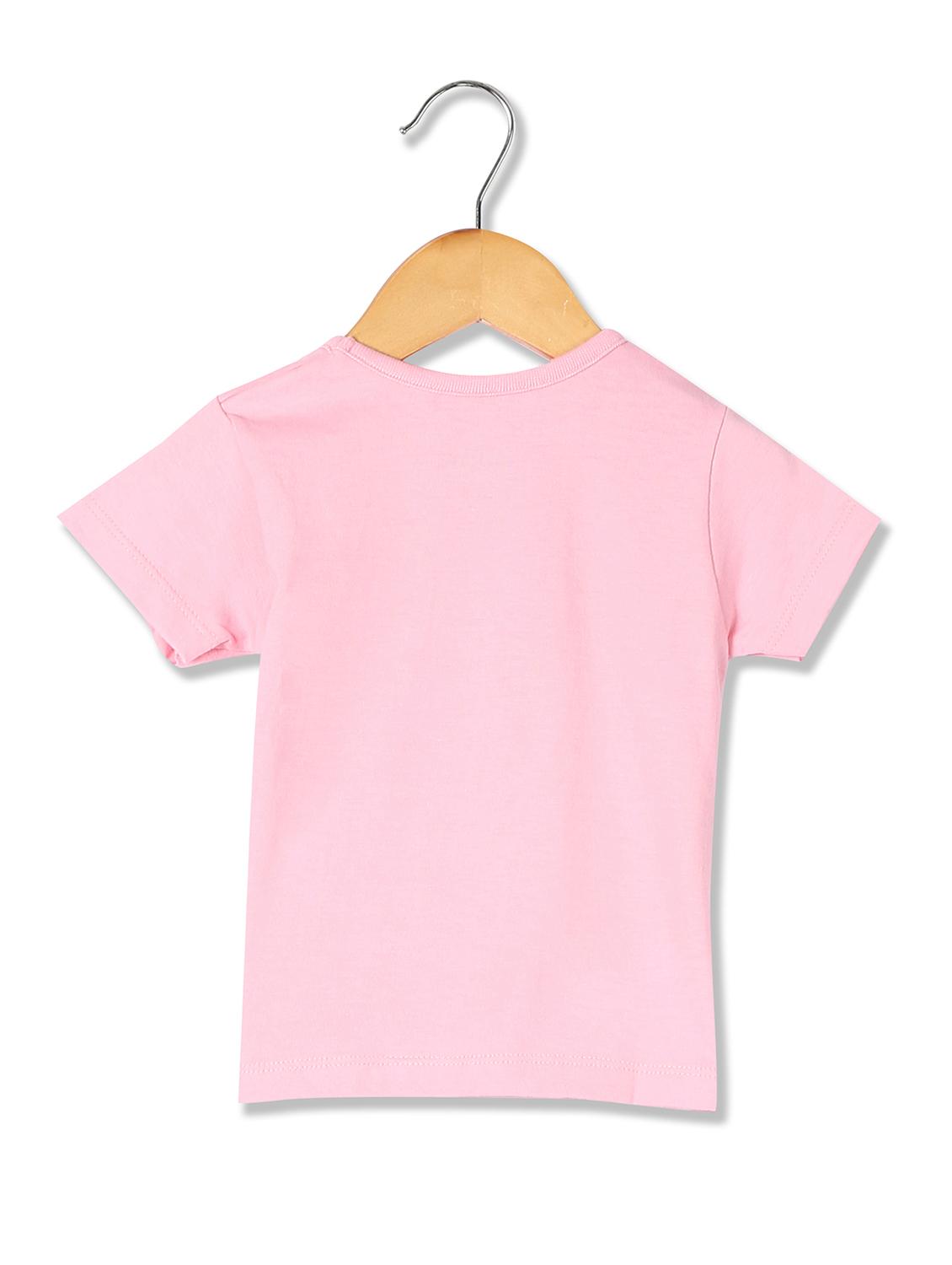 round neck printed tee - 17934418 - Zoom Image - 2