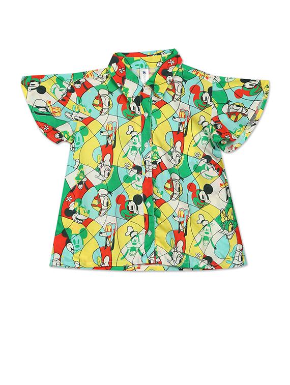 multi colored printed regular top - 17934520 - Zoom Image - 1