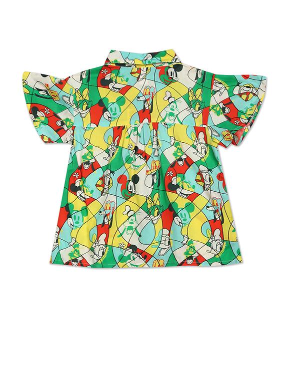 multi colored printed regular top - 17934520 - Zoom Image - 2