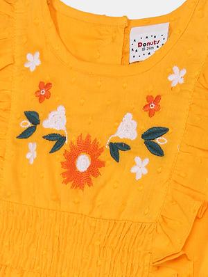 yellow solid regular top - 17934601 - Standard Image - 3