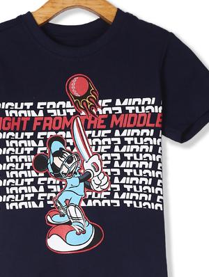 round neck graphic t-shirt - 17934793 - Standard Image - 3