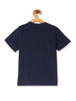 round neck printed t-shirt - 17934795 - Standard Image - 2