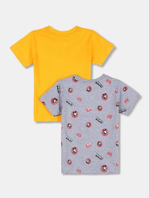 set of 2 printed t-shirt - 17934949 - Standard Image - 2