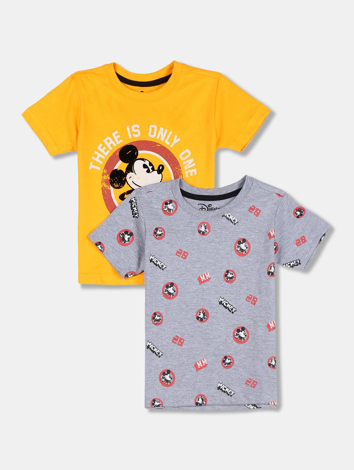 set of 2 printed t-shirt - 17934949 - Zoom Image - 1