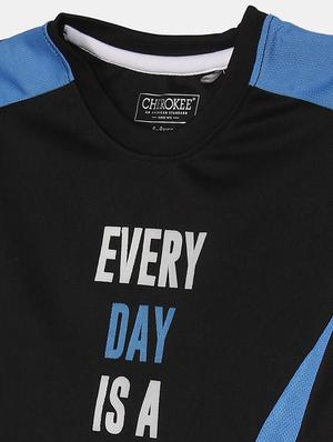 round neck printed t-shirt - 17934988 - Standard Image - 3