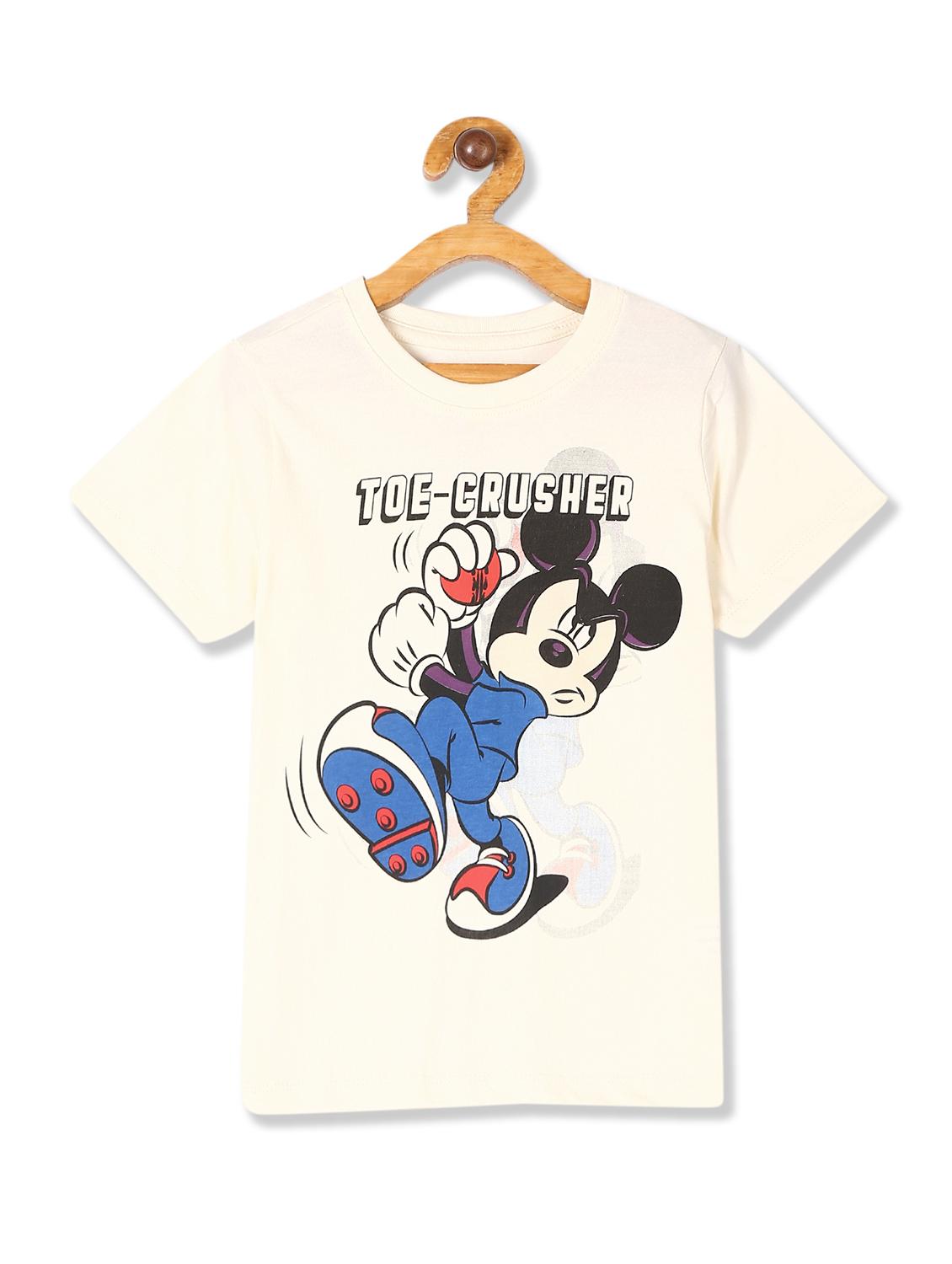 white printed t-shirt - 17935079 - Zoom Image - 1