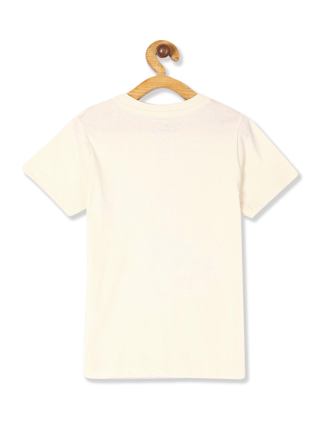 white printed t-shirt - 17935079 - Zoom Image - 2