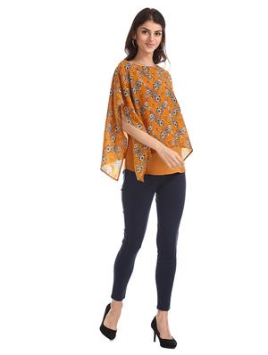 round neck floral layered top - 17935645 - Standard Image - 4