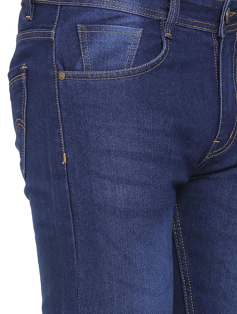 blue light washed denim jeans - 17937517 - Zoom Image - 4