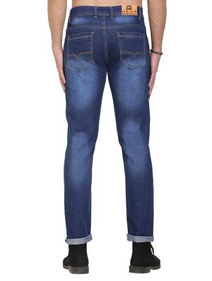blue light washed denim jeans - 17937518 - Standard Image - 3