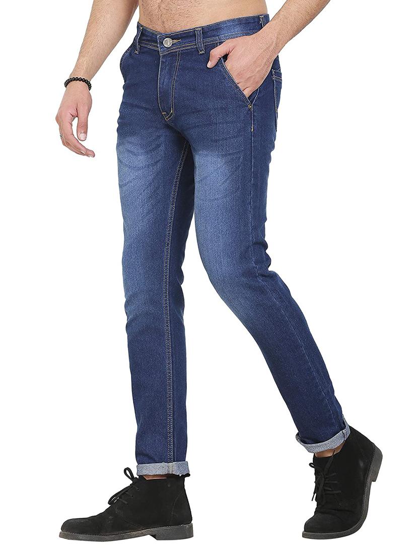 blue light washed denim jeans - 17937518 - Zoom Image - 2