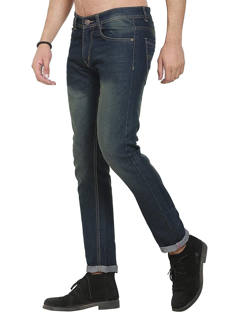 grey light washed denim jeans - 17937522 - Zoom Image - 2