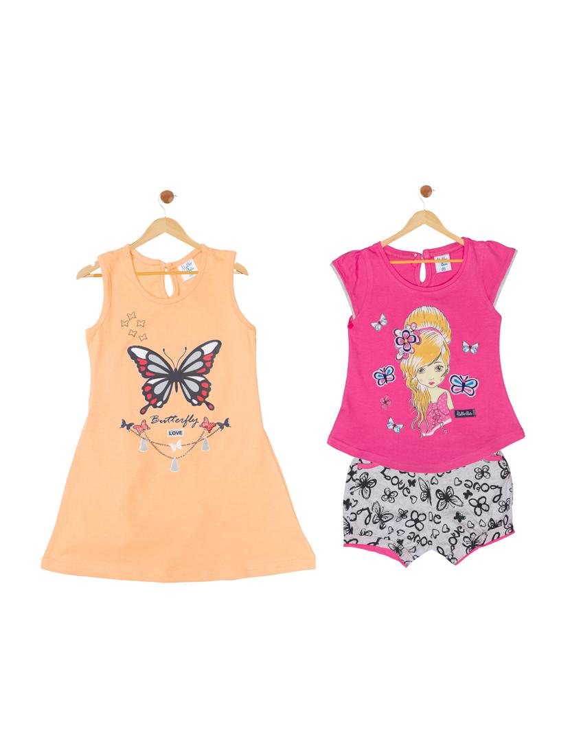 set of 2 printed frock - 17937612 - Zoom Image - 1
