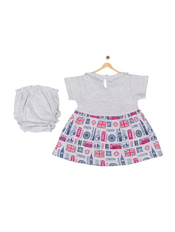 set of 2 printed frock - 17937622 - Zoom Image - 5