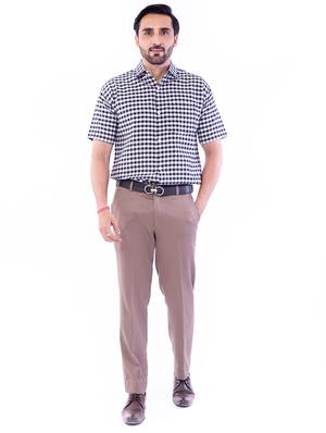 black checkered casual shirt - 17937644 - Standard Image - 4