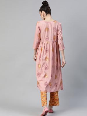 printed kurta palazzo set - 17937679 - Standard Image - 3