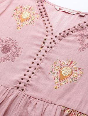 printed kurta palazzo set - 17937679 - Standard Image - 5