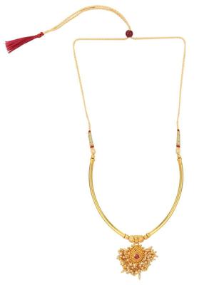traditional pipe thusi gold plated copper - 17937692 - Standard Image - 2