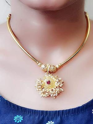 traditional pipe thusi gold plated copper - 17937692 - Standard Image - 3