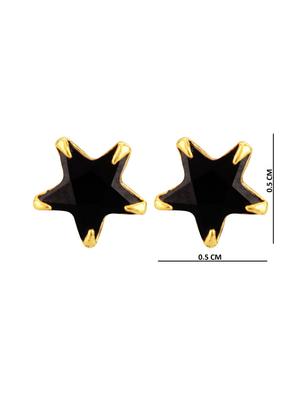 crystal star shape stud earrings - 17937737 - Standard Image - 3