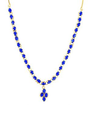 cubic zirconia crystal choker necklace earring set - 17937870 - Standard Image - 2