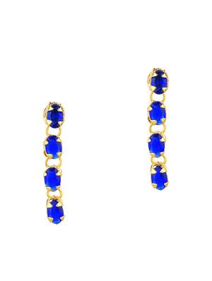 cubic zirconia crystal choker necklace earring set - 17937870 - Standard Image - 3